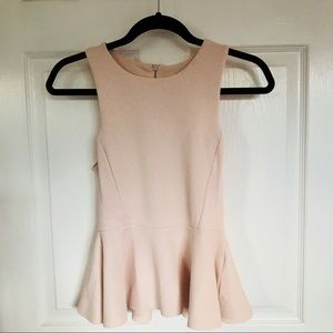 Blush Pink Fitted Top ( perfect for work )